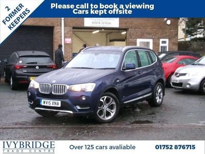 Blue Used 2015 BMW X3 xLine SUV | £9,895 (Fair price)