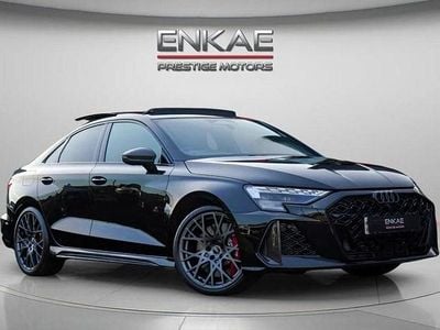 Black New 2025 Audi RS3 Advanced Sedan | £67,995 (Fair price)