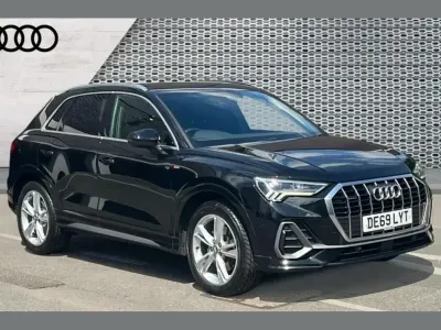 Used Audi Q3 S-Line 190 HP (139 kW) 2019 Black SUV