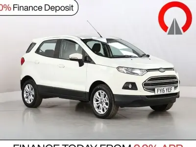 Usado Ford Ecosport Zetec 2015 Branco SUV
