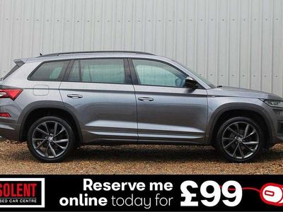 Used Skoda Kodiaq SportLine 150 HP (110 kW) 2022 Grey SUV