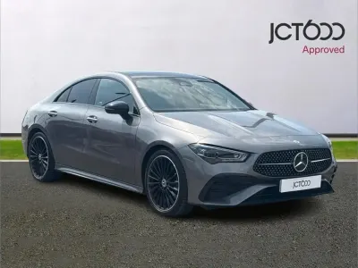 Used Mercedes CLA200 AMG Line Premium Plus 161 HP (118 kW) 2024 Grey Coupe