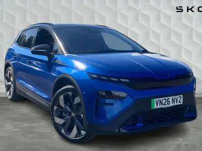 Used Skoda Elroq vRS 183 kW (250 HP) 2026 Race blue metallic black magic pearl effect SUV