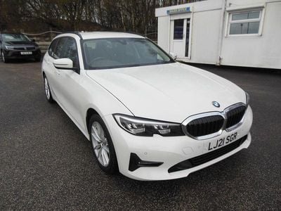 Used BMW 330 Sport Line 2021 White Estate