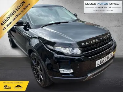 Used Land Rover Range Rover evoque Pure 190 HP (139 kW) 2013 Black SUV