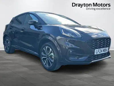 Begagnad Ford Puma ST-Line 125 HK (91 kW) 2024 Svart SUV
