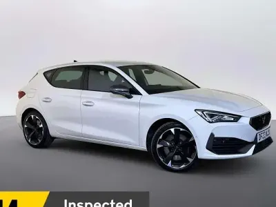 Used Cupra Leon VZ1 245 HP (180 kW) 2023 White Hatchback