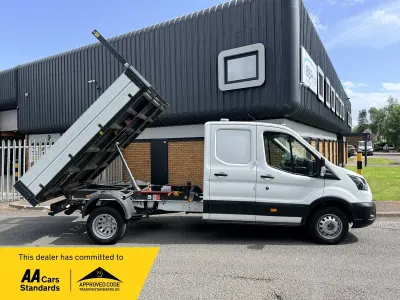 Używany Ford Transit 130 KM (95 kW) 2021 Biały Kabriolet