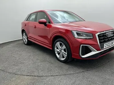 Used Audi Q2 S-Line 110 HP (80 kW) 2022 Red SUV