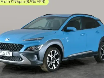 Second-hand Hyundai Kona Premium 120 CP (88 kW) 2022 Albastru SUV