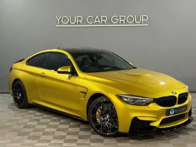 Used BMW M4 Competition Edition 450 HP (330 kW) 2020 Yellow Coupe