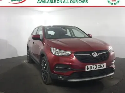 Used Vauxhall Grandland X Elite 131 HP (96 kW) 2021 Red SUV