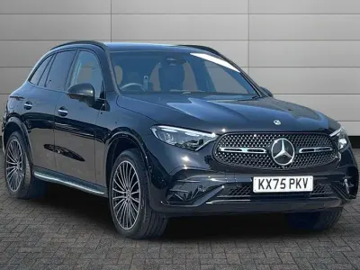 Used Mercedes GLC300 AMG Line Premium Plus 309 HP (227 kW) 2025 Obsidian black SUV