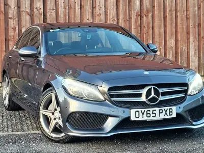 Used Mercedes C220 AMG line 170 HP (125 kW) 2018 Sedan