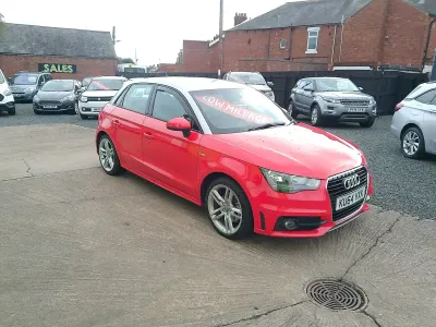 Used Audi A1 S-Line 2014 Red Hatchback