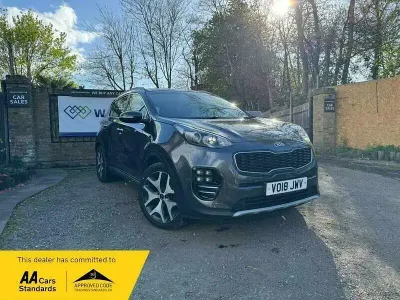 Used Kia Sportage GT-Line 2018 Silver SUV