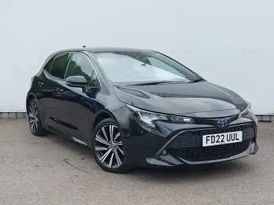 Used Toyota Corolla Design 122 HP (89 kW) 2022 Black Hatchback