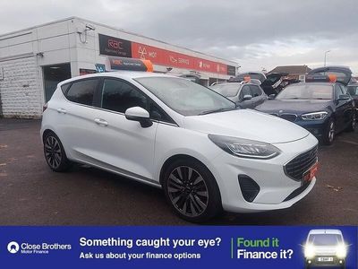 Used Ford Fiesta Titanium 2022 White Hatchback