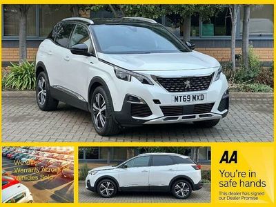 White Used 2019 Peugeot 3008 GT-line Hatchback | £9,000 (Good price)