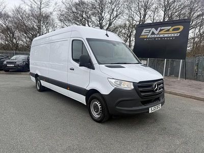 Begagnad Mercedes Sprinter Progressive 2021 Vit Van