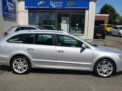 Used Skoda Superb Elegance 160 HP (117 kW) 2013 Silver Estate