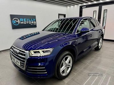 Used Audi Q5 S-Line 190 HP (139 kW) 2019 Blue SUV