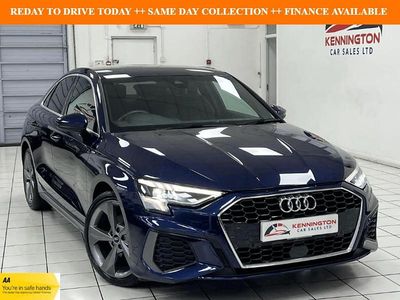 Used Audi A3 S-Line 150 HP (110 kW) 2022 Blue Sedan
