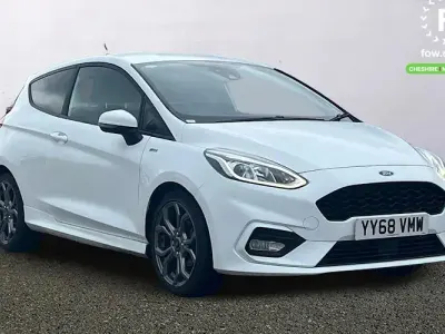 Used Ford Fiesta ST-Line 101 HP (74 kW) 2019 White Hatchback