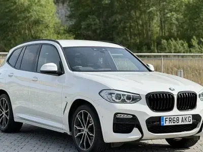 Used BMW X3 M Sport 190 HP (139 kW) 2019 White SUV
