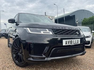 Black Used 2018 Land Rover Range Rover Sport HSE Dynamic SUV | £25,695 (Fair price)