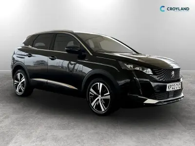 Käytetty Peugeot 3008 GTi 2022 Musta Viistoperä