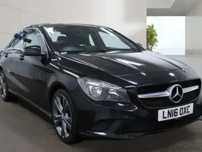 Used Mercedes CLA220 2016 Black Sedan