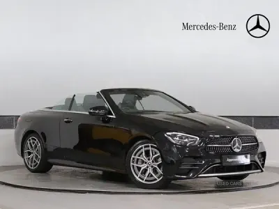 Used Mercedes E300 AMG Line Premium 258 HP (189 kW) 2022 Black Cabriolet