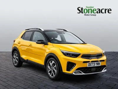 Used Kia Stonic GT-Line S 118 HP (86 kW) 2023 Yellow SUV