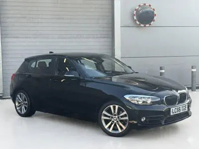 Used BMW 118 Sport Line 2016 Black Hatchback
