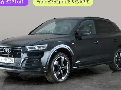 Used Audi Q5 Black Edition 190 HP (139 kW) 2019 Black SUV
