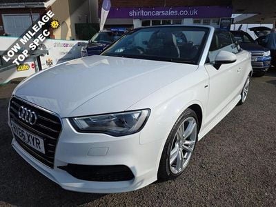 Used Audi A3 Cabriolet S-Line 2016 White Cabriolet