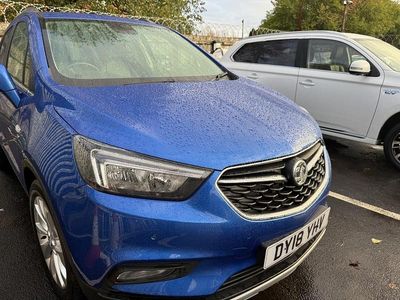 Blue Used 2018 Vauxhall Mokka X Elite SUV | £7,995 (Fair price)