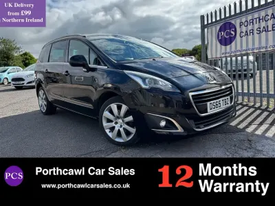 Used Peugeot 5008 Allure 150 HP (110 kW) 2015 Black MPV