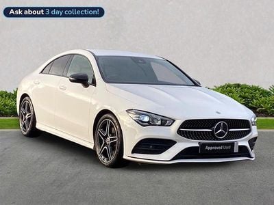 White Used 2023 Mercedes CLA180 Executive Sedan | £23,599 (Fair price)