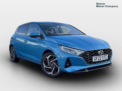 Turquoise Used 2022 Hyundai i20 Premium Hatchback | £14,499 (Good price)