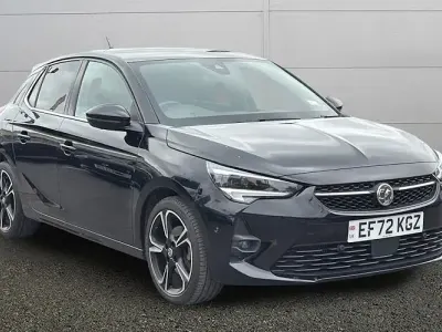 Used Vauxhall Corsa Ultimate 131 HP (96 kW) 2023 Black Hatchback