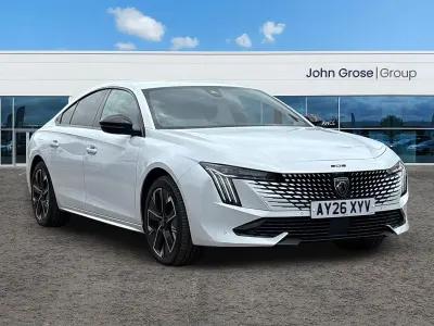 New Peugeot 508 GTi 130 HP (95 kW) 2026 White Hatchback
