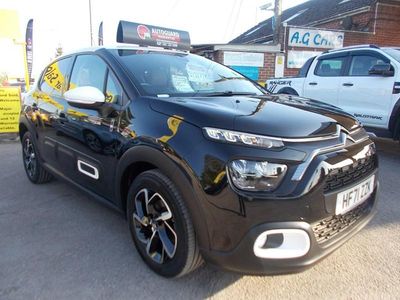 Used Citroën C3 PureTech 82 HP (60 kW) 2022 Black Hatchback