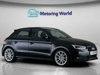 Used Audi A1 Sportback S-Line 125 HP (91 kW) 2018 Black Hatchback