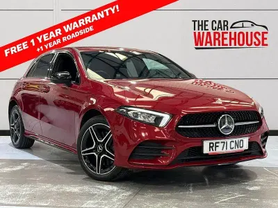Used Mercedes A250 Executive 218 HP (160 kW) 2022 Red Hatchback
