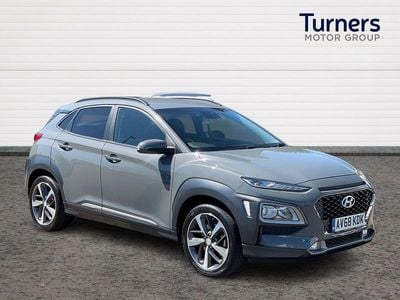 Used Hyundai Kona Premium 120 HP (88 kW) 2018 Grey SUV