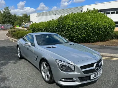 Used Mercedes SL500 428 HP (314 kW) 2013 Silver Cabriolet