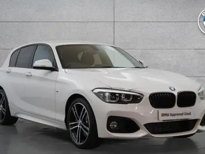 Used BMW 118 M Sport 134 HP (98 kW) 2019 White Hatchback