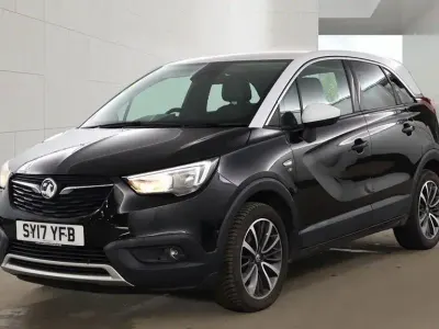 Used Vauxhall Crossland X Elite 110 HP (80 kW) 2017 Black SUV